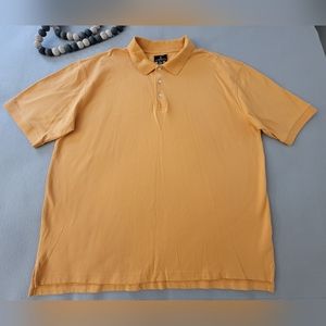 Lanesboro Mens Polo Shirt Size  XXL Orange Short Sleeve